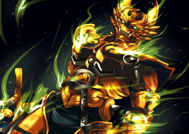 Golden Knight Garo